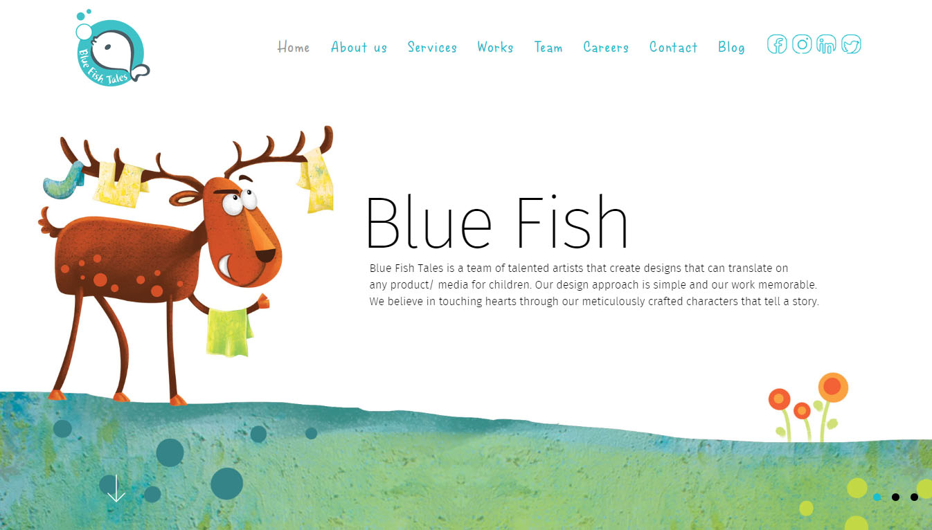 Blue fish Designed by Egainz