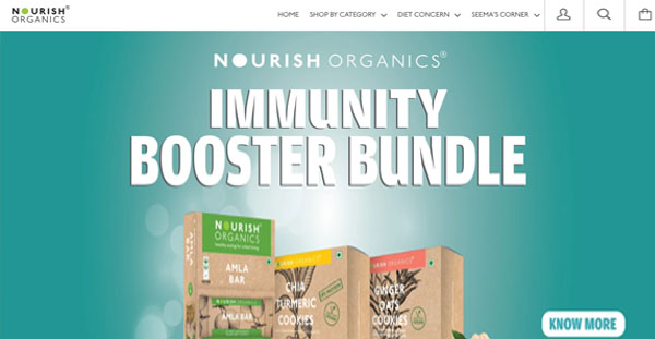 Nourish Nrganics Designed by Egainz